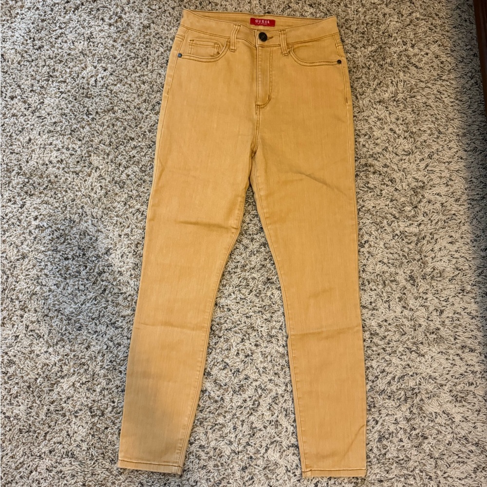 Vibe Women's Mustard Yellow Jeans